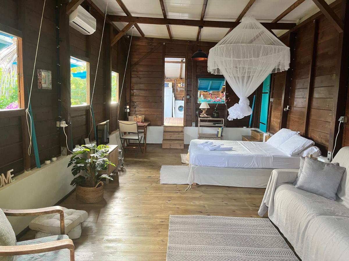 Bungalow Avec Vue Dans Lieu Calme Le Carbet Eksteriør billede