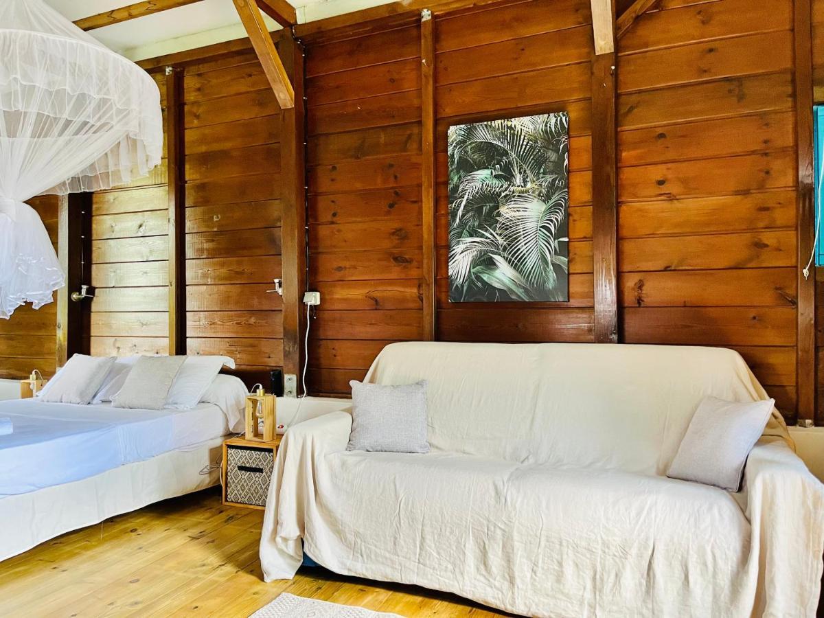 Bungalow Avec Vue Dans Lieu Calme Le Carbet Eksteriør billede