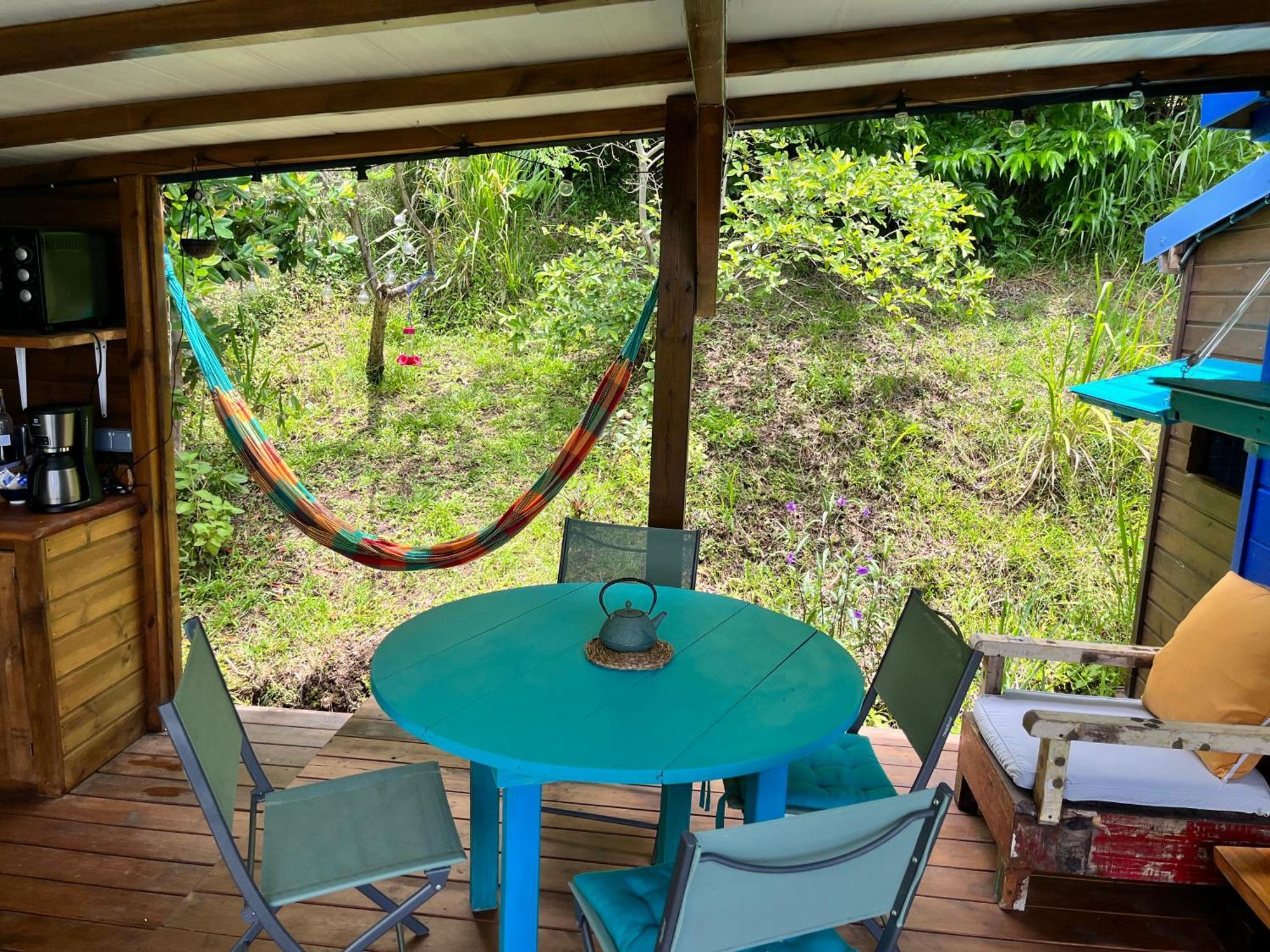 Bungalow Avec Vue Dans Lieu Calme Le Carbet Eksteriør billede